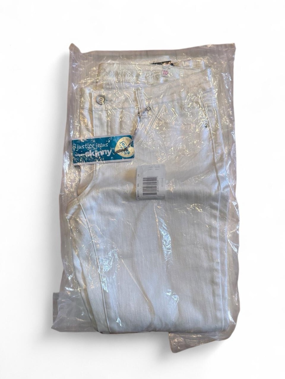 Justice White Skinny Jeans for Girls